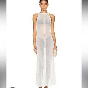 Tropic of C Porta Dress Organic Cotton White